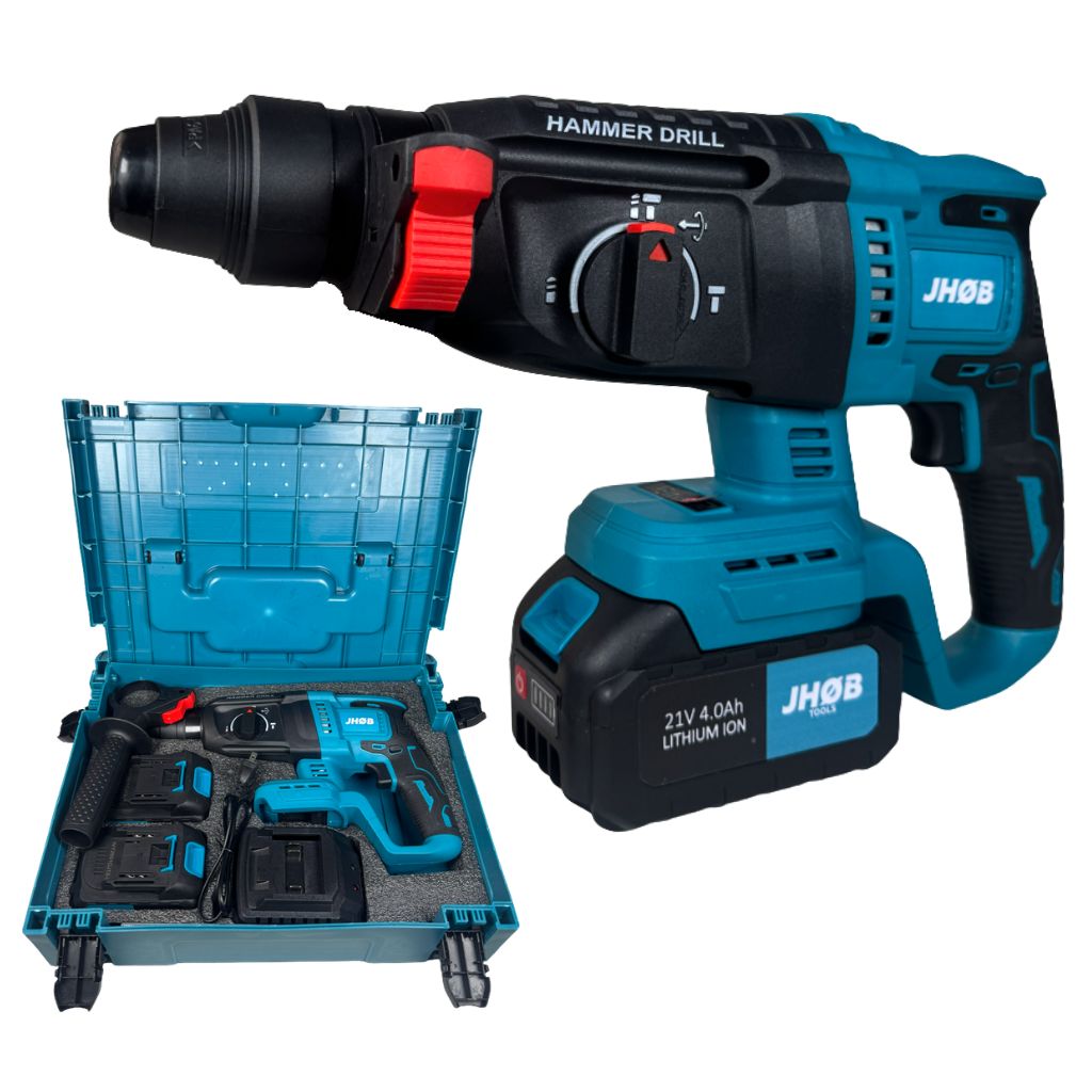 Rotomartillo Inalámbrico Sin Escobillas Jhob Tools